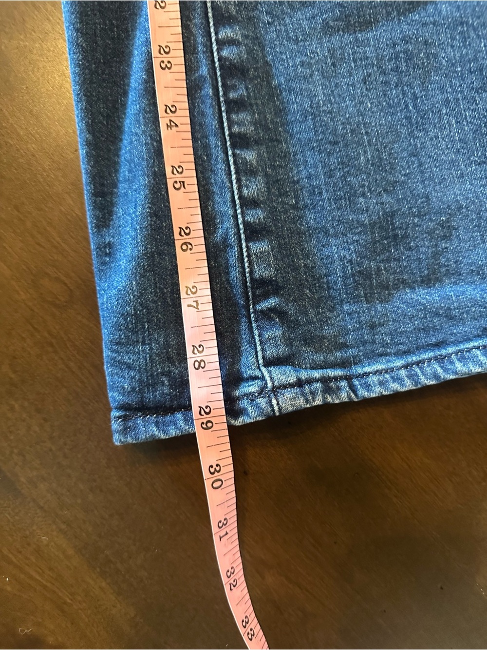 GAP Women's Dark Blue 70’s Flare Button-Accent Jeans - Size 8/29 - Picture 11 of 11